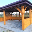 Altana pokryta blachodachówką